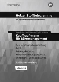 Bild vom Artikel Holzer Stofftelegr. Büromanagement 2 Lös. BW vom Autor Markus Bauder