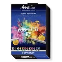 Produktbild: STAEDTLER pigment big brush pen, Pinselspitze, 20er Set