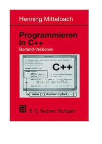 Produktbild: Programmieren in C++ Borland-Versionen