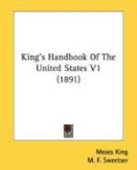 Produktbild: King's Handbook of the United States V1 (1891)