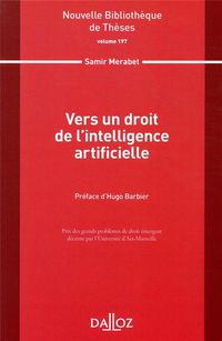 Produktbild: Vers un droit de l'intelligence artificielle