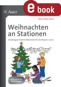 Produktbild: Weihnachten an Stationen 1-2