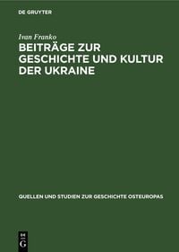 Produktbild: Beitr&auml;ge zur Geschichte und Kultur der Ukraine