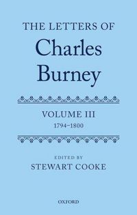 Produktbild: The Letters of Dr Charles Burney