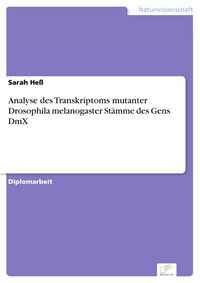 Produktbild: Analyse des Transkriptoms mutanter Drosophila melanogaster St&auml;mme des Gens DmX