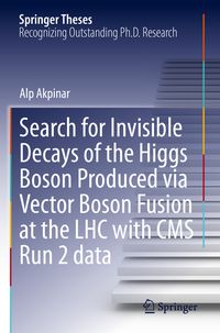 Produktbild: Search for Invisible Decays of the Higgs Boson Produced via Vector Boson Fusion at the LHC with CMS Run 2 data