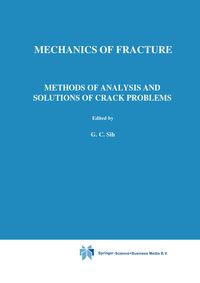 Produktbild: Methods of Analysis and Solutions of Crack Problems