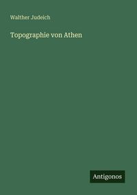 Produktbild: Topographie von Athen