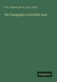 Produktbild: The Topography of the Holy Land
