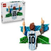 Produktbild: LEGO Editions 43018 Lionel Messi &ndash; Torjubel, Fu&szlig;ball Modellbau