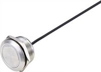 Produktbild: TRU COMPONENTS TC-9219108 Drucktaster 24 V/DC 50mA 1 x Aus/(Ein) tastend IP65 1St.