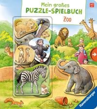 Produktbild: Mein gro&szlig;es Puzzlebuch - Zoo