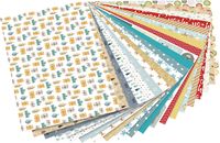 Folia Motivblock WINTERZAUBER, 24x34cm, 20 Blatt sortiert