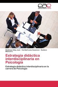 Produktbild: Estrategia did&aacute;ctica interdisciplinaria en Psicolog&iacute;a