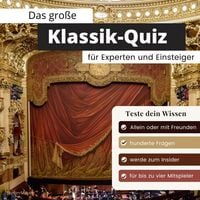 Produktbild: Das gro&szlig;e Klassik-Quiz f&uuml;r Einsteiger und Experten