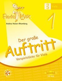 Produktbild: Der gro&szlig;e Auftritt 1 Viola (mit CD)