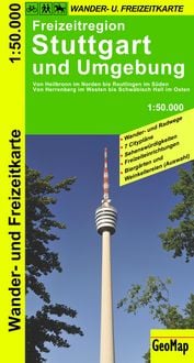 Produktbild: Stuttgart und Umgebung Wander- und Freizeitkarte