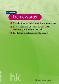 Produktbild: Sprachtrainer. Deutsch - Fremdw&ouml;rter