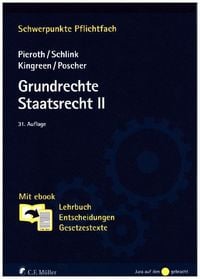 Produktbild: Grundrechte. Staatsrecht II