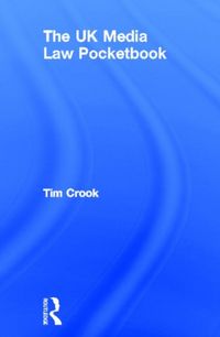 Produktbild: Crook, T: The UK Media Law Pocketbook
