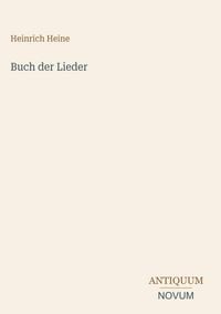 Produktbild: Buch der Lieder