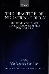 Produktbild: The Practice of Industrial Policy