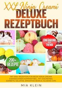 Produktbild: XXL Ninja Creami Deluxe Rezeptbuch