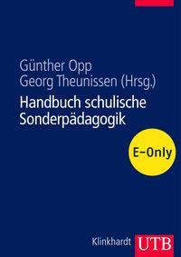Produktbild: Handbuch schulische Sonderp&auml;dagogik