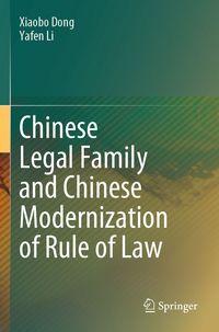 Produktbild: Chinese Legal Family and Chinese Modernization of Rule of Law