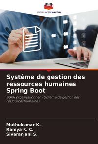 Produktbild: Syst&egrave;me de gestion des ressources humaines Spring Boot