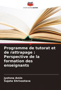 Produktbild: Programme de tutorat et de rattrapage : Perspective de la formation des enseignants