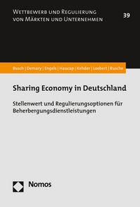 Produktbild: Sharing Economy in Deutschland