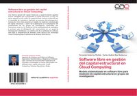 Produktbild: Software libre en gesti&oacute;n del capital estructural en Cloud Computing