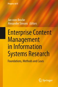 Produktbild: Enterprise Content Management in Information Systems Research