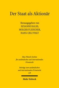Produktbild: Der Staat als Aktion&auml;r