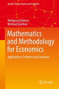Produktbild: Mathematics and Methodology for Economics