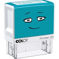 Produktbild: COLOP NIO School Motivations-Stempel, flei&szlig;ig weiter &uuml;ben, Abdruckfarbe fresh mint, 38 x 14mm