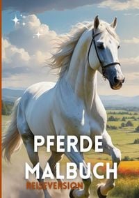 Produktbild: Pferde Malbuch | A5 Reiseversion | Mandalas | Pferdemotive | Landschaften