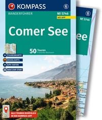 Produktbild: KOMPASS Wanderf&uuml;hrer Comer See, 50 Touren mit Extra-Tourenkarte
