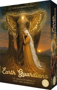 Produktbild: Earth Guardians - The Oracle of Power Animals and Plants (GB) - 46 color cards, 172-page color booklet