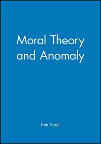 Produktbild: Moral Theory and Anomaly