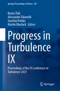 Produktbild: Progress in Turbulence IX