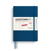 Produktbild: Wochenkalender Medium (A5) 2027, Softcover, Indigo, Deutsch