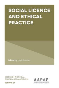 Produktbild: Social Licence and Ethical Practice