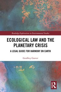 Produktbild: Ecological Law and the Planetary Crisis