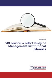 Produktbild: SDI service: a select study of Management Institutional Libraries