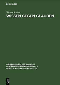 Produktbild: Wissen gegen Glauben