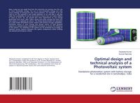 Produktbild: Optimal design and technical analysis of a Photovoltaic system