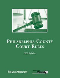 Produktbild: 2009 Philadelphia County Court Rules