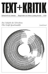 Produktbild: Das Subjekt des Schreibens